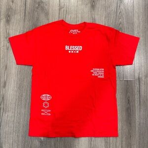 On The Low OTL Blessed Men’s Tee Size Large